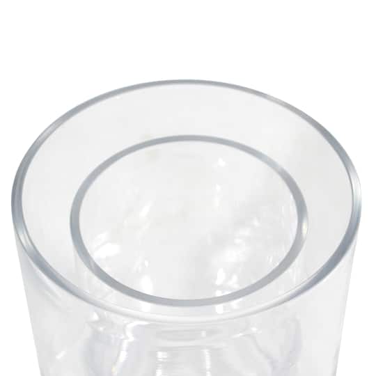 8" Double Wall Glass Cylinder Vase by Ashland®